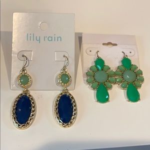 2 pair of earrings - Summer (New with Tags)